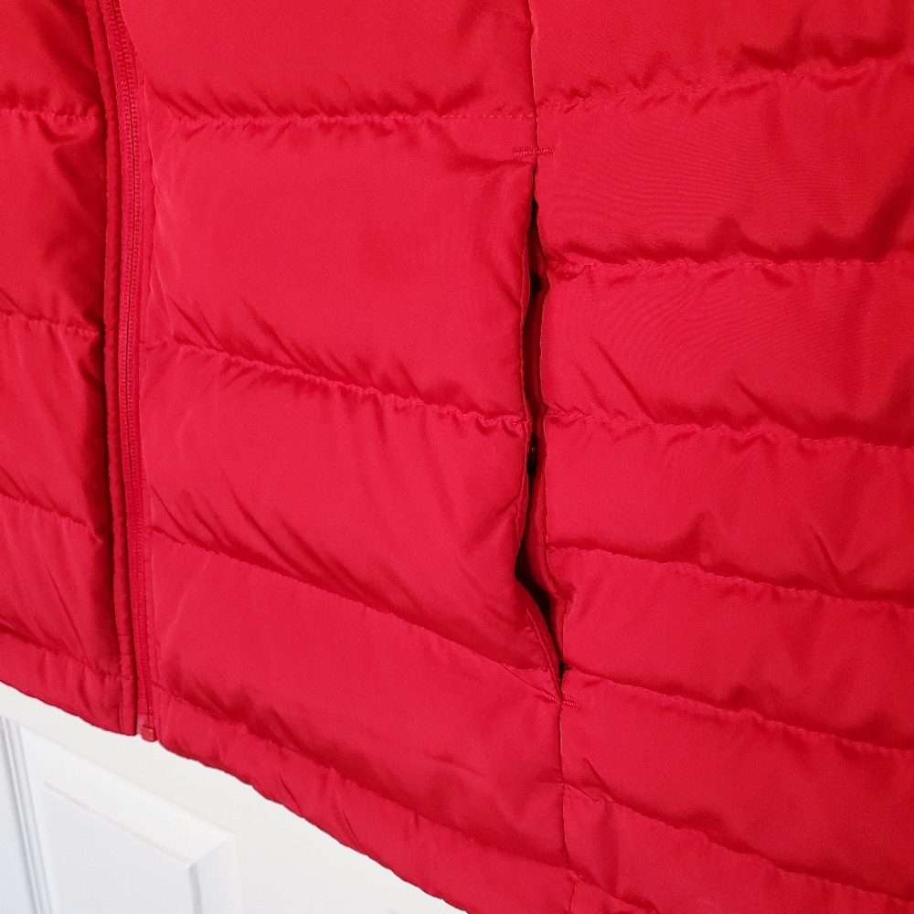 Lands' End Red Quilted Puffer Vest - Women's - Picture 4 of 11